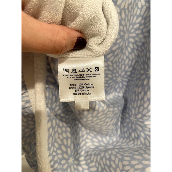 NWT | Bella Il Fiore Blue Zinnia Spa Wrap - Picture 8 of 8